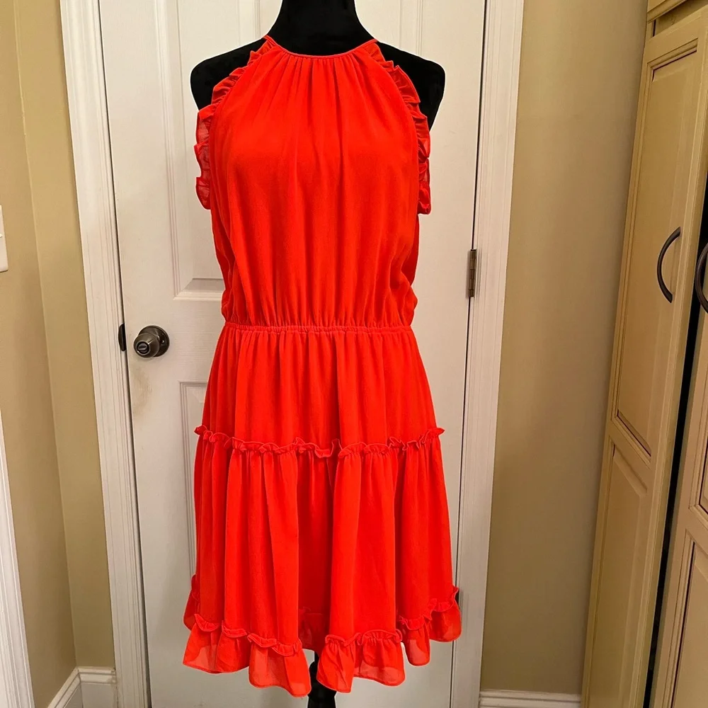 L Love Sleeveless with Flutter detail - Picture 1 of 5